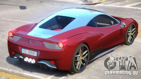 Ferrari 458 Italia V1 для GTA 4