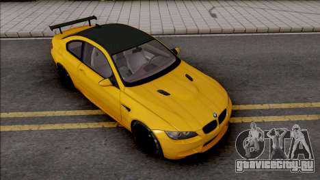 BMW M3 E92 GTS 2010 для GTA San Andreas