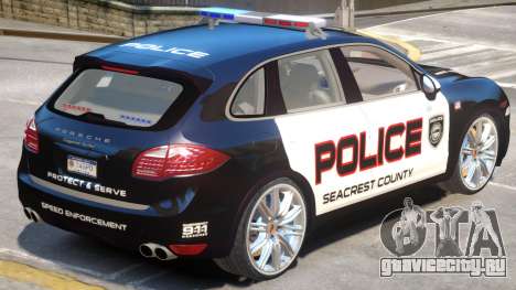 Porsche Cayenne Police для GTA 4