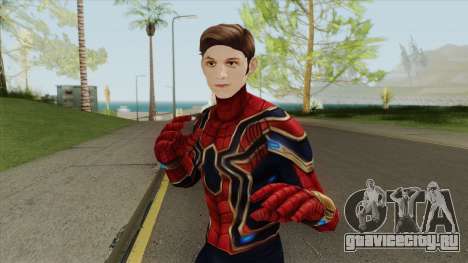 Iron Spider Unmasked (Spider-Man FFH) для GTA San Andreas