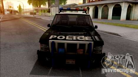 Todoterreno De La Policia для GTA San Andreas
