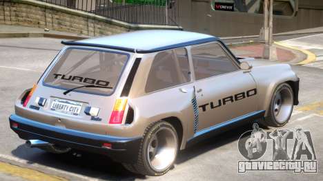 Renault 5 Turbo No ENB для GTA 4