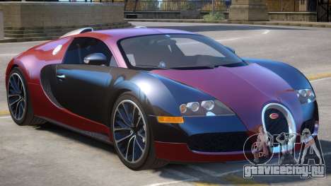 Bugatti Veyron V1 R2 для GTA 4