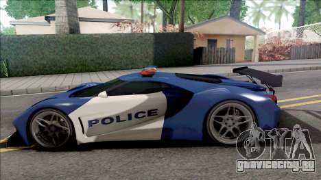 Vapid FMJ Police для GTA San Andreas