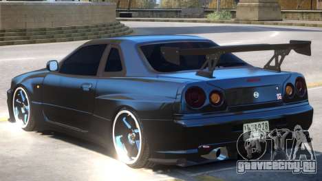 Nissan Skyline GT-R V-Spec для GTA 4