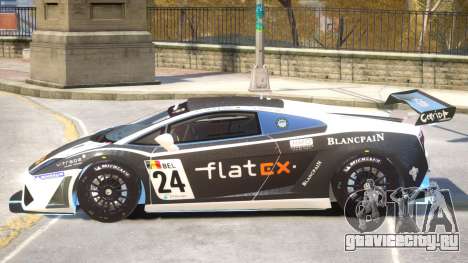 Lamborghini Gallardo GT3 PJ1 для GTA 4