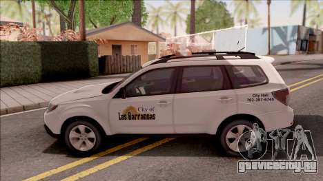 Subaru Forester 2011 City of Las Barrancas для GTA San Andreas