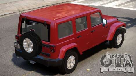 Jeep Wrangler Rubicon для GTA 4