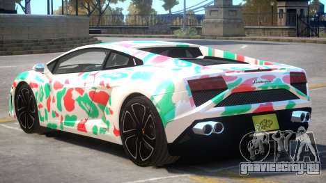 Lamborghini Gallardo V2 PJ2 для GTA 4