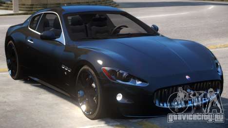 2012 Maserati Granturismo V2 для GTA 4