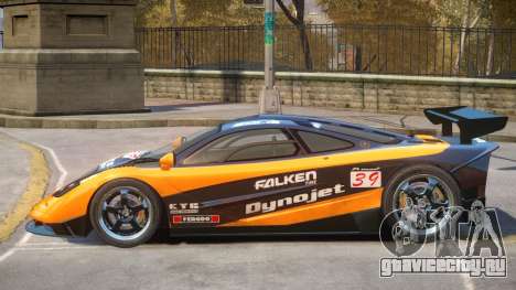 McLaren F1 V2 PJ1 для GTA 4