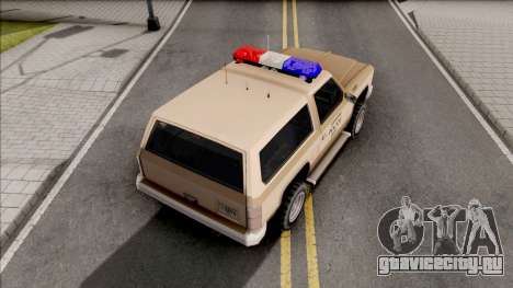 Police Ranger Hawkins PD from Stranger Things для GTA San Andreas