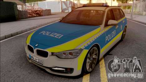 BMW 335i F31 Polizei для GTA San Andreas