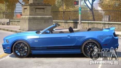 Ford Mustang GT Cabrio для GTA 4