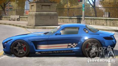 Mercedes Benz SLS V1.2 для GTA 4