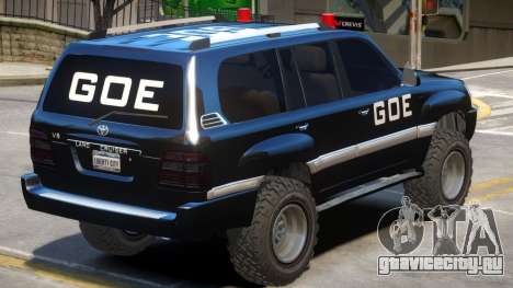 Toyota Land Cruiser Police для GTA 4