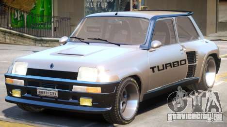 Renault 5 Turbo No ENB для GTA 4