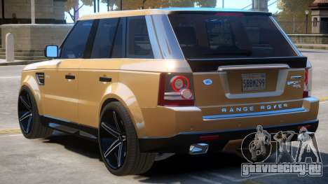 Range Rover Sport V2 для GTA 4