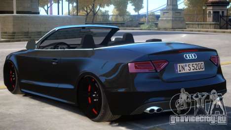 Audi S5 Cabrio для GTA 4