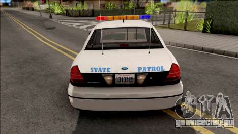 Ford Crown Victoria 1999 SA State Police для GTA San Andreas