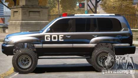 Toyota Land Cruiser Police для GTA 4
