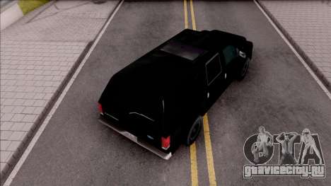 Ford Excursion SWAT Low Poly для GTA San Andreas