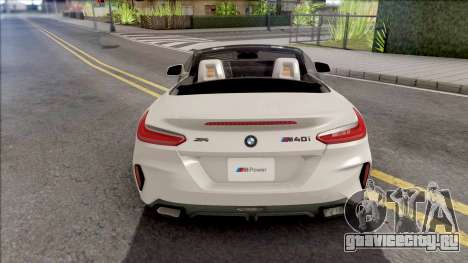 BMW Z4 M40i 2019 для GTA San Andreas