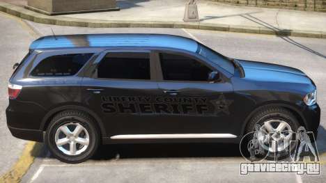 Dodge Durango Sheriff для GTA 4
