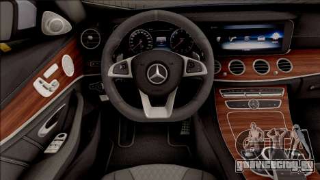Mercedes-Benz E200 W213 для GTA San Andreas