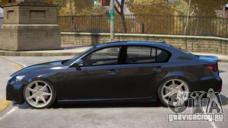 Lexus GS 350 V1 для GTA 4