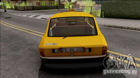 Renault 12 Toros Taksi для GTA San Andreas