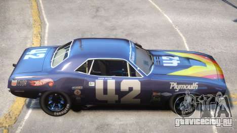 1970 Plymouth Cuda PJ1 для GTA 4