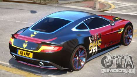 Aston Martin Vanquish PJ для GTA 4