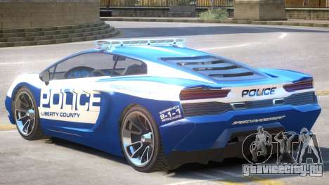 Pegassi Vacca Police V1 для GTA 4