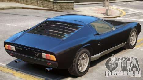 1971 Lamborghini Miura V1 для GTA 4