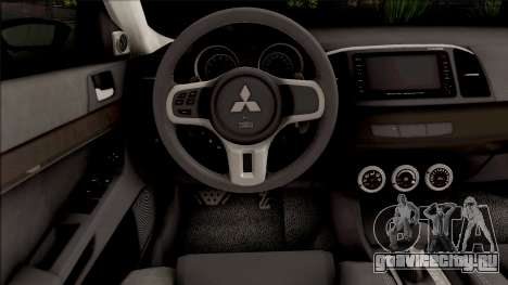 Mitsubishi Lancer Evolution 10 Yandex Taxi v3 для GTA San Andreas