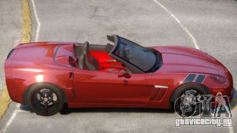 Chevrolet Corvette C6 V1 для GTA 4
