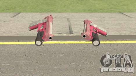 Hawk And Little Pistol GTA V (Pink) V4 для GTA San Andreas