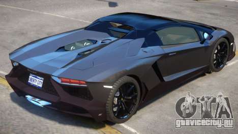 Lamborghini Aventador Anniversary Roadster для GTA 4