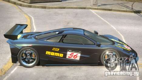 McLaren F1 V1 PJ4 для GTA 4