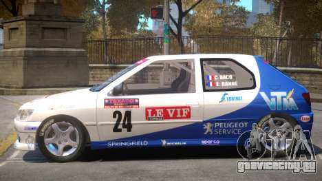 Peugeot 306 Sport PJ для GTA 4