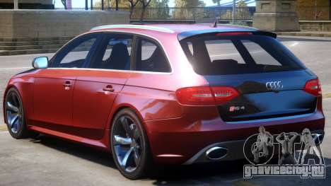 Audi RS4 Avant V1.3 для GTA 4