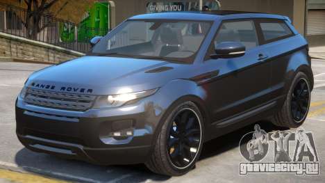 Range Rover Evoque V2 для GTA 4