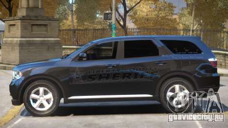 Dodge Durango Sheriff для GTA 4
