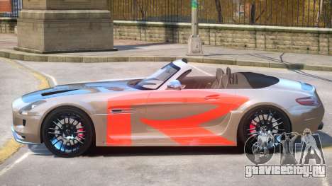 Mercedes Benz SLS Rodster PJ2 для GTA 4