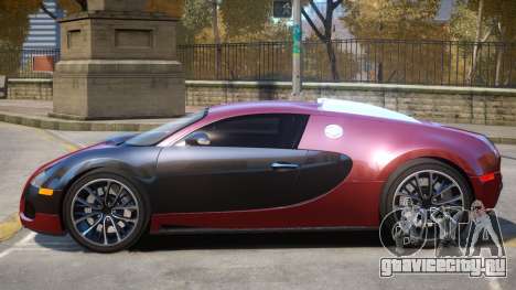 Bugatti Veyron V1 R2 для GTA 4