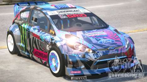 Ford Fiesta Hoonigan PJ для GTA 4