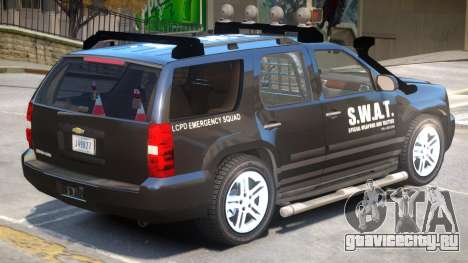 Chevrolet Tahoe V2 SWAT для GTA 4