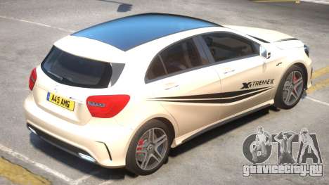 Mersedes Benz A45 V1 PJ2 для GTA 4