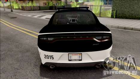 Dodge Charger SRT 2015 Pursuit для GTA San Andreas